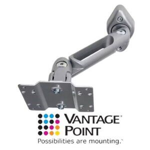 Vantage Point LCD Single Arm Television Wall Mount Silver 1330TVs ‎
